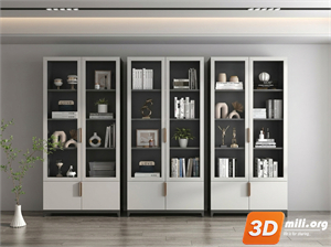 Bookcase Skp Files